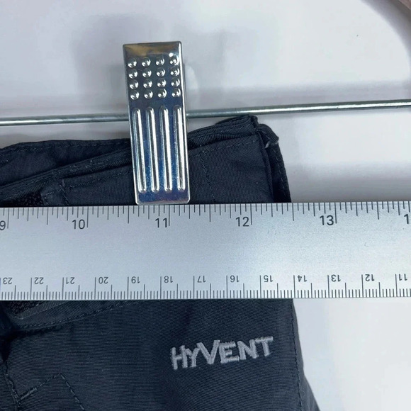 The North Face Women's Hyvent Insulated Snow Pants Black High Rise Board Ski - Picture 10 of 12